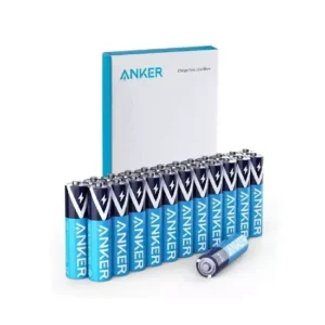 بسته‌ی ۲۴ عدد باتری نیم‌قلمی آلکالاین انکر مدل Anker AAA Alkaline Batteries B1820011