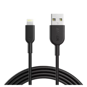 کابل ۹۰ سانتی‌متری لایتنینگ انکر مدل Anker Powerline II A8432 Lightning Cable - مشکی