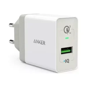 شارژ ر دیواری ۱۸ واتی انکر مدل Anker PowerPort+ 1 with Quick Charge 3.0 A2013