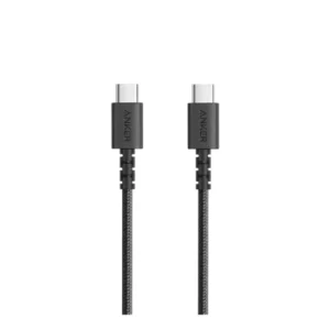 کابل ۹۰ سانتی‌متری USB-C به USB-C انکر مدل Anker Powerline Select+ Cable A8032 - مشکی