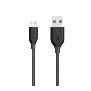 کابل ۹۰ سانتی‌متری Micro USB انکر مدل Anker PowerLine A8132 - مشکی