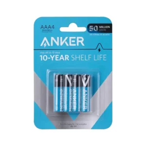 باتری ۱.۵ ولتی ۴ عددی انکر مدل Anker AAA Alkaline Batteries 4-pack B1820H